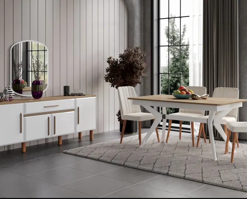 Çamlıca Yemek Odası Takımı