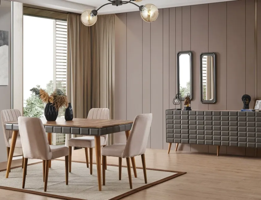 Riva 2 Yemek Odası Takımı Riva 2 Yemek Odası Takımı