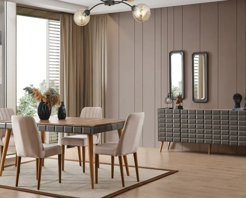 Riva 2 Yemek Odası Takımı