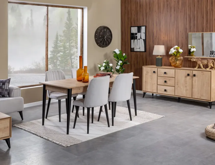 Luster Yemek Odası Takımı Luster Yemek Odası Takımı