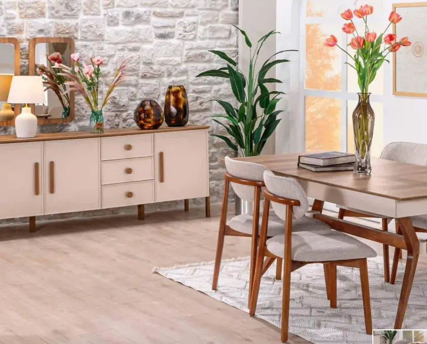 Oslo 5 Yemek Odası Takımı