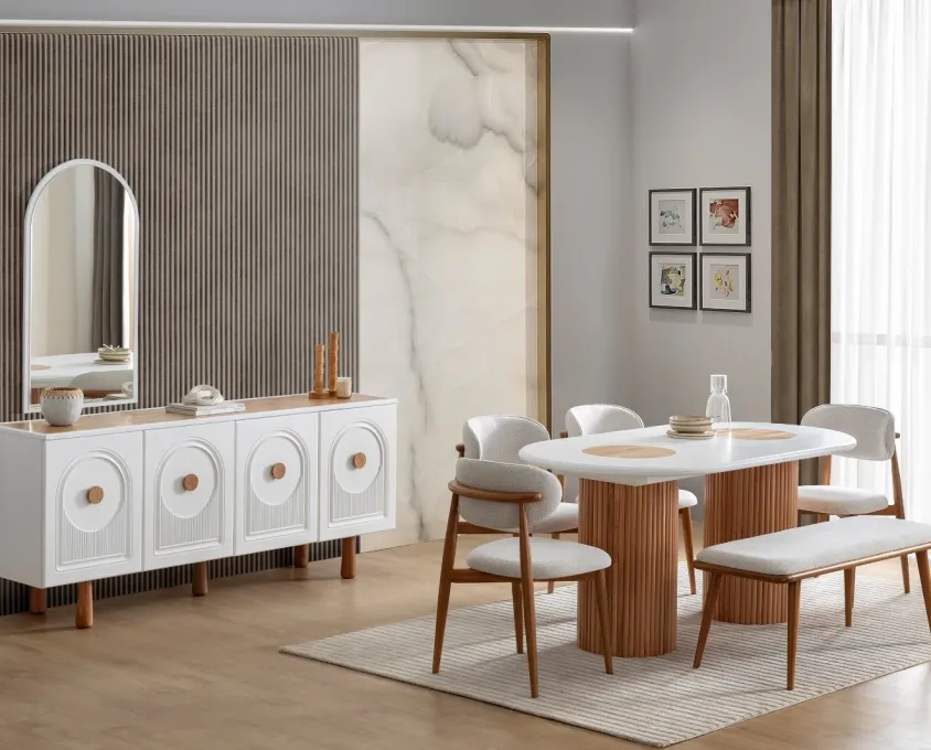 Lotus 2 Yemek Odası Takımı