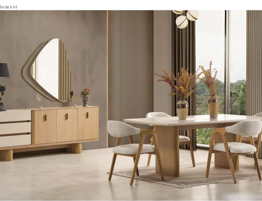 Lotus 1 Yemek Odası Takımı Lotus 1 Yemek Odası Takımı