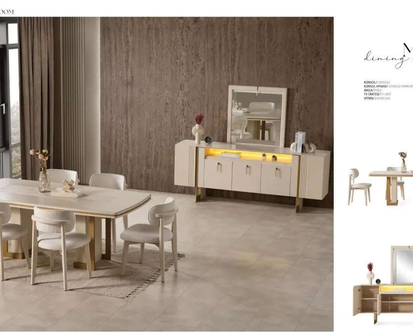 Moss Yemek Odası Takımı
