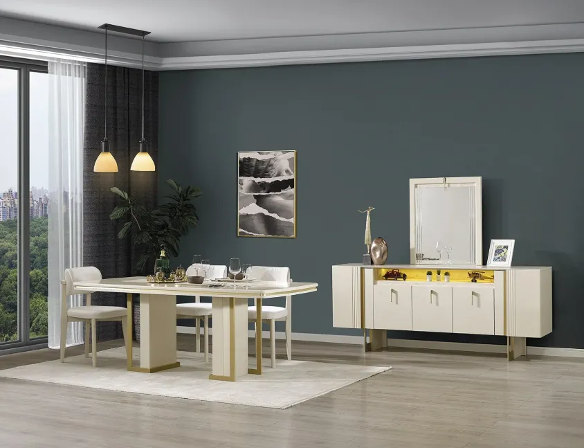 Moss Yemek Odası Takımı Moss Yemek Odası Takımı