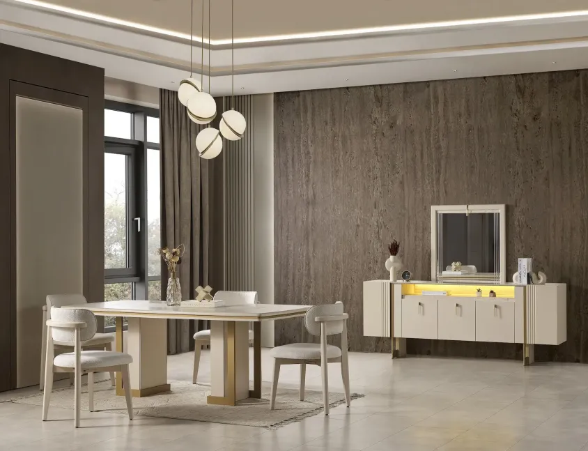 Moss Yemek Odası Takımı Moss Yemek Odası Takımı