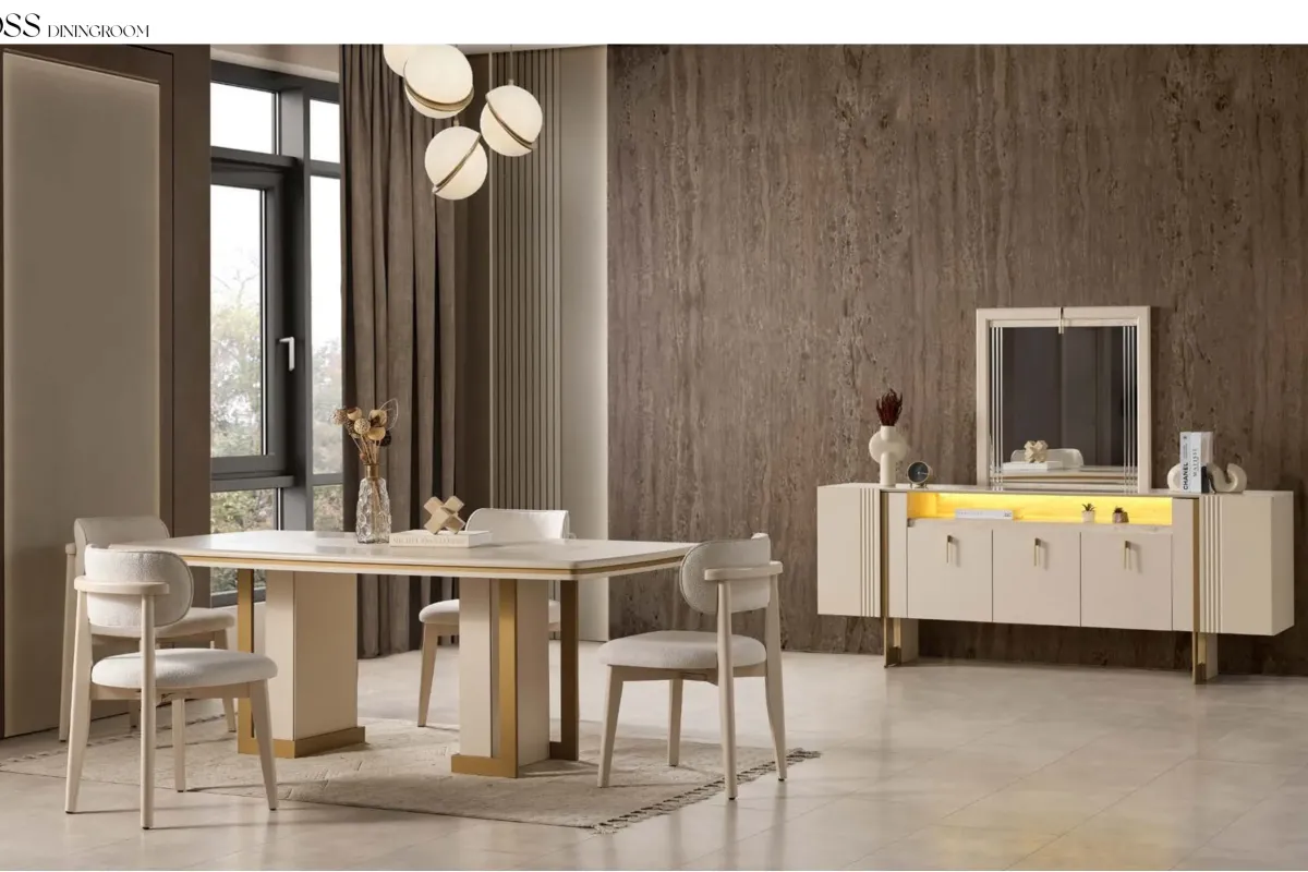 Moss Yemek Odası Takımı
